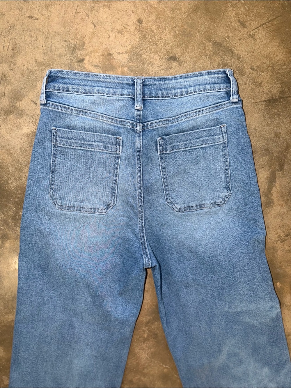 JBD Just Black Denim Eve High Rise Utility Wide Leg Jeans Size 28 - Picture 5 of 14